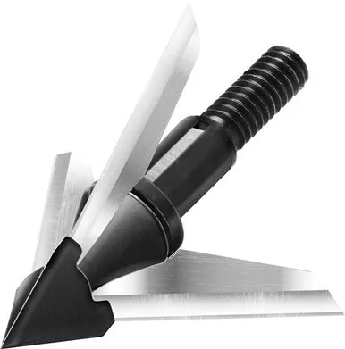 QAD Exodus Broadhead 100gr 1.25" Cut Swept Blade 3pk