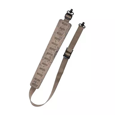 Quake Claw Sling with Dual Quick Release Swivels Sand Camo