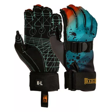 RADAR Kid's T.R.A. Aqua Splash Inside-Out Gloves