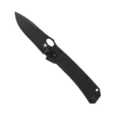 RAVEN FOLDER LINER LOCK 3.25" DPT D2 Blk-Titan