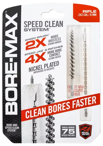 Real Avid Bore-Max Speed Clean Kit .243 Caliber