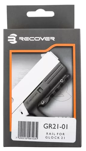 Recover Tactical GR2101 Rail Adapter for Glock 20 &21Black