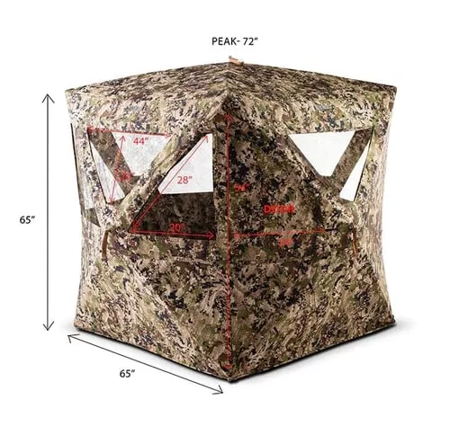 Rig'Em Right HydeOut XL Blind Optifade Timber
