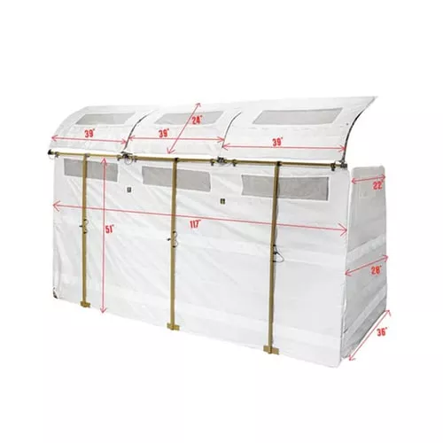 Rig'Em Right Panel Blind Snow Cover