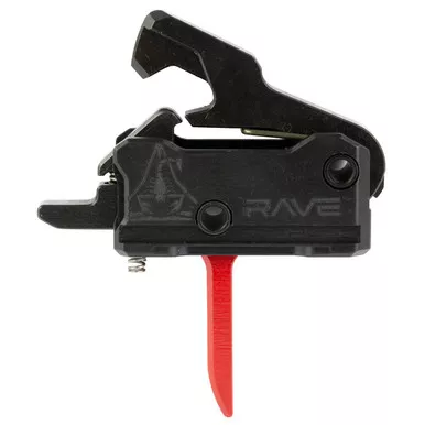Rise Armament T017FPCCRED Rave PCC Trigger Black/Red
