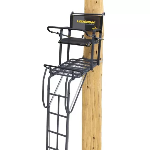 Rivers Edge Lockdown Wide 1-Man Ladder Stand