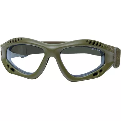 ROTHCO ANSI Rated Olive Drab/Clear Tactical Goggles (11751)