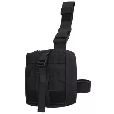 ROTHCO Drop Leg Black Medical Pouch (20755)