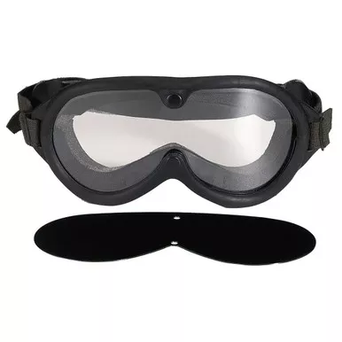 ROTHCO G.I. Type Sun Black Wind & Dust Goggles (10347)