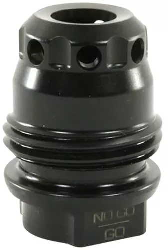 Rugged Suppressors MB014 M2 BrakeBlack, 1/2"-28 tpi Threads, Dual Taper Locking System, Fits Radiant762, Surge762, Razor762 & Micro30 Suppressors