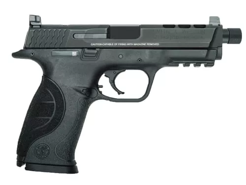S&W M&P 9MM 17R B FS TB PORTED