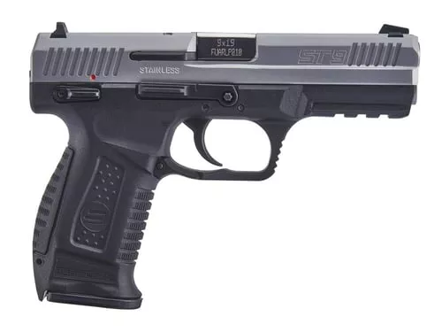 "SAR USA ST9 9mm Pistol 4.5"" Barrel - Stainless | 17rd"
