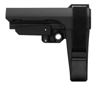 SBT AR Adj 5 Position BLK Mil Spec Carb