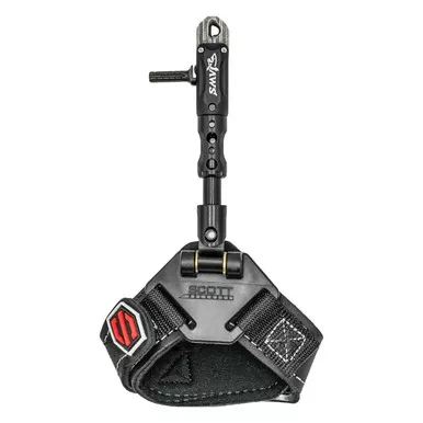 SCOTT ARCHERY Jaws Black Fold-Back Bow Release (5030BS-BK)