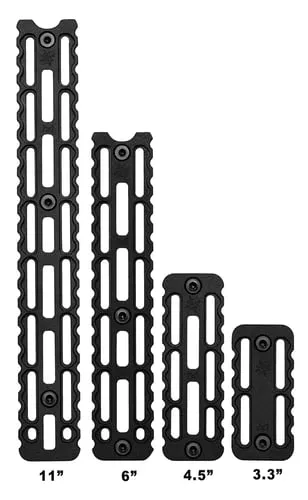 Seekins Precision 0010560093 ARCA Rail 3.3" M-LOKBlack Anodized