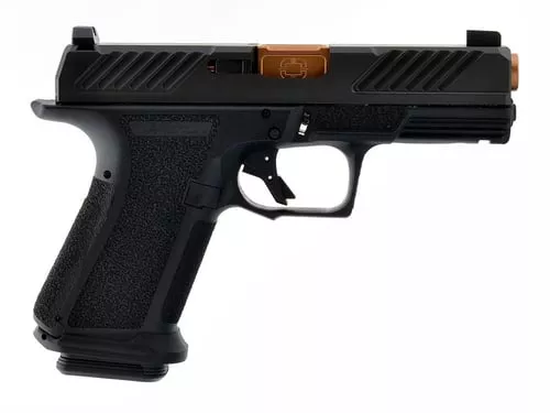 "Shadow Systems MR920 Combat Pistol - Black | 9mm | 4"" Spiral Fluted Bronze Match Barrel | 10rd | Tritium Sights"