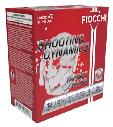 Shooting Dynamics 12ga 2 3/4 1 1/8oz #8