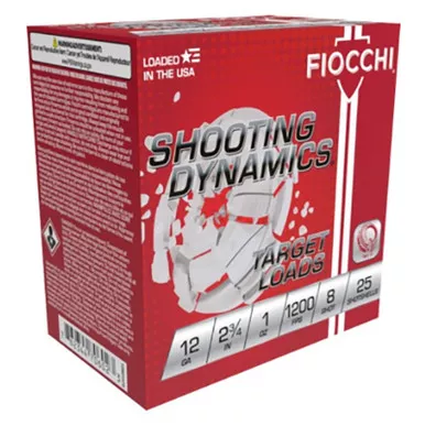 Shooting Dynamics 12ga 2 3/4" 1oz #8