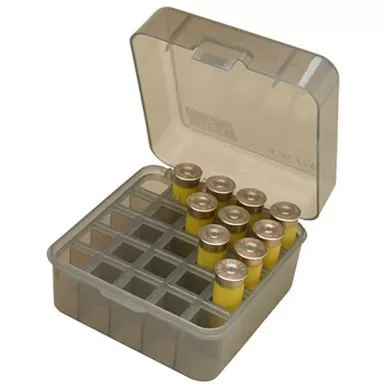 Shotshell Box 25 Round 3" Clr/Smoke