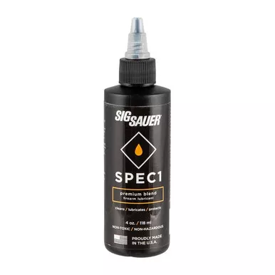Sig Sauer Spec 1 Synthetic Firearm Lubricant 4 oz Bottle