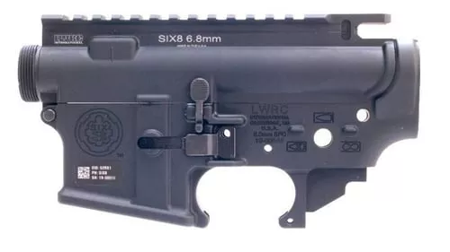 SIX8 RECEIVER SET 6.8SPC BLK | UPPER/LOWER REC'R FOR 6.8SPC