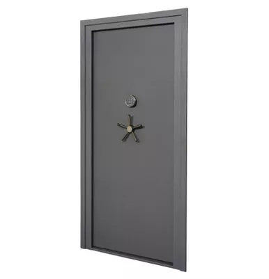 Snap-S Prem Vault Door Dark Grey 36"x80" *DS*