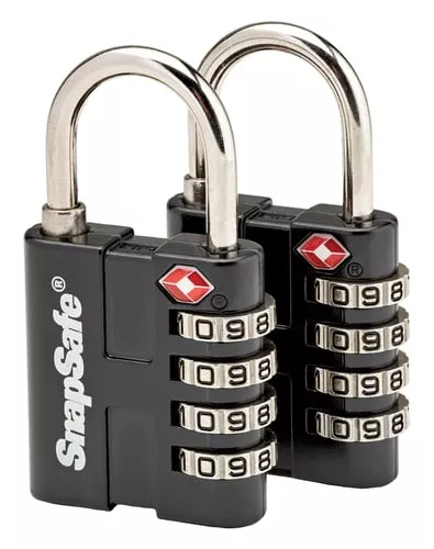 SNAPSAFE TSA PADLOCK (2 PACK)