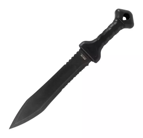 SOG Phantom Strike II Machete Fixed Knife 12-3/5 Spear Point Blade Black