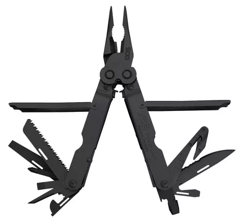 SOG Powerlock V-Cutter Multi-Tool Black with Nylon Pouch