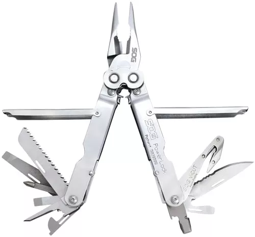 SOG Powerlock with V Cutter Multi-Tool with Nylon Sheath
