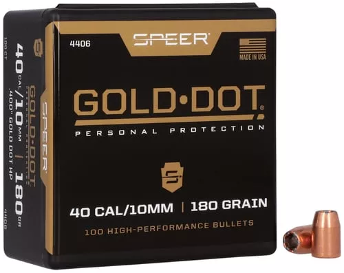 SPR GOLD DOT .400 180GR HP 100CT