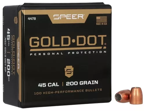 SPR GOLD DOT .451 200GR HP 100CT