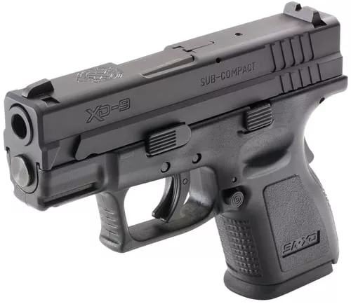 Springfield Armory XDD9801 XD Defend Your Legacy Sub-Compact 9mm Luger 10+1, 3" Black Melonite Steel Barrel & Serrated Slide, Black Polymer Frame w/Picatinny Rail, Black Polymer Grip