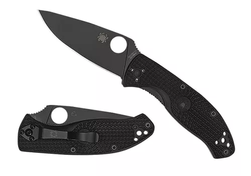 Spyderco Tenacious BL/PL; Black FRN