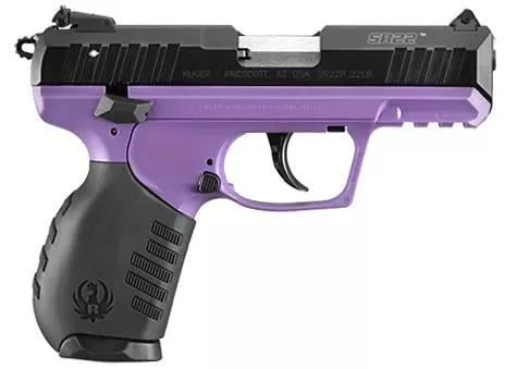 SR22 PISTOL 22LR BL/PURPLE AS# | 3606