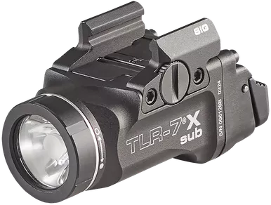 Streamlight TLR-7 X Sub Weapon Light for Picatinny Rail Black