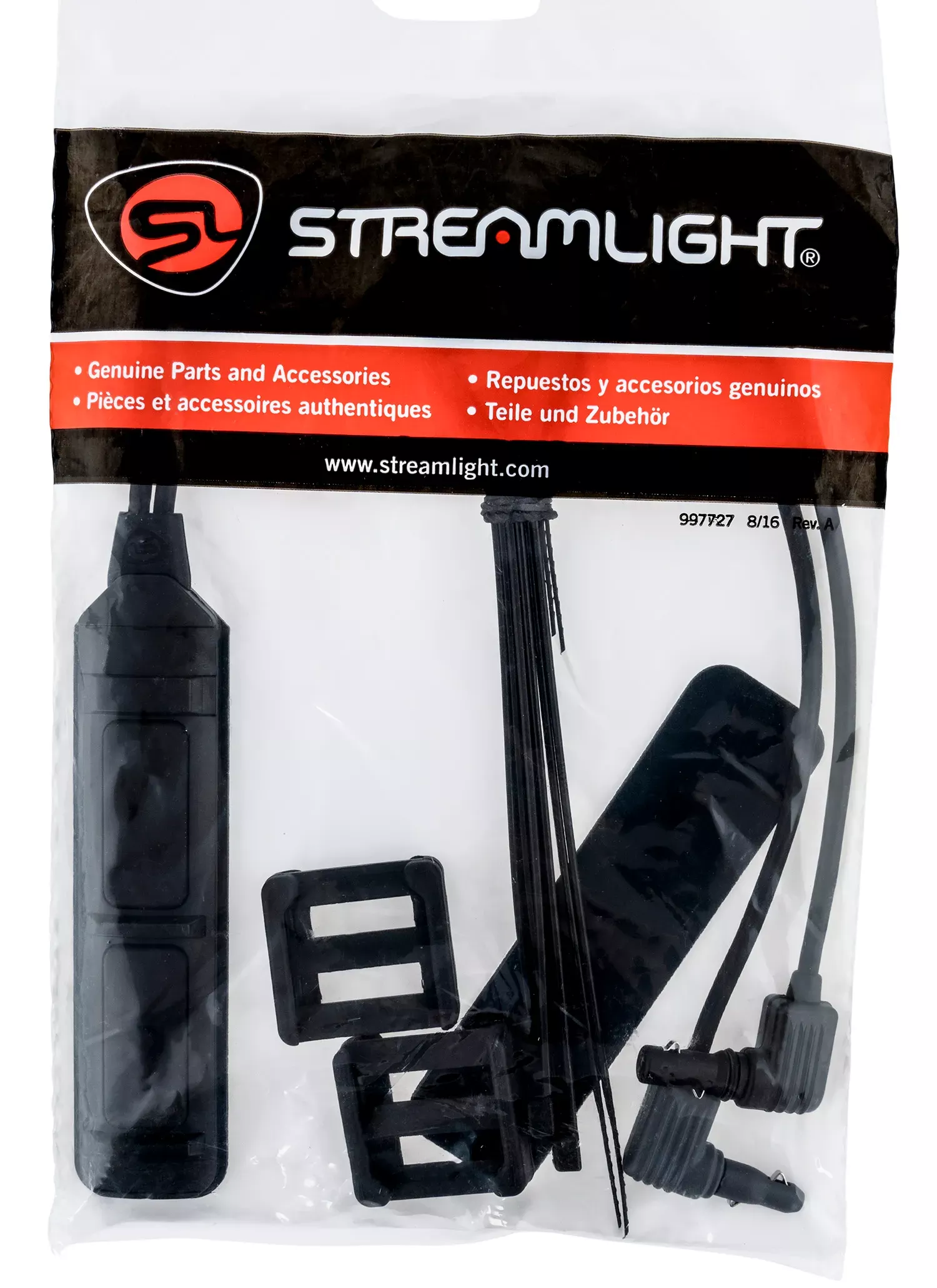Streamlight TLR Dual Remote Pressure Switch Black