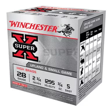 SuperX 28Ga 2.75" 3/4oz Game #5