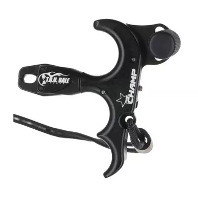 T.R.U. BALL ARCHERY Champ Black Release Aid (TCMP-BK)