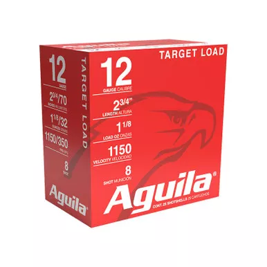 Target Load 12ga 2-3/4" 1-1/8oz Lt #8