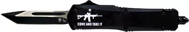 Templar Knife OTF Knife 2.75" Black Tanto Blade