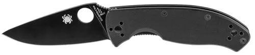 TENACIOUS G-10 BL/PL 3.5"KNIFE SPYDERCO KNIFE SPYDERCO