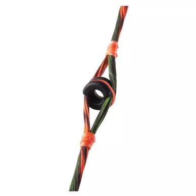TRUGLO 1/8in Black Centra Peep Pro (TG76A)