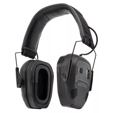 ULTRX Bionic Fuse Bluetooth Electronic Ear Muffs Gray