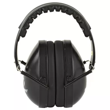 Walker's Compact Youth and Women's Folding Ear Muffs Black