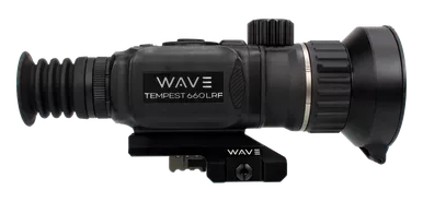 Wave Tempest 660D LRF Rifle Scope 3.4x60mm Illuminated Multi Reticle Black