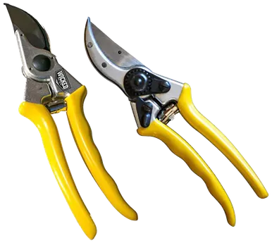 Wicked Tree Gear WTG017 Hand Pruner Aluminum/Yellow Handle