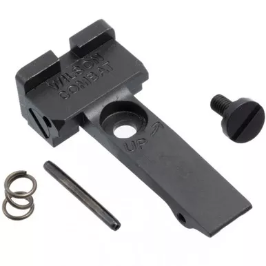 WILSON COMBAT Adjustable Serrated Blade Square Notch Rear Sight For Colt Python/Anaconda (1034-SQ)