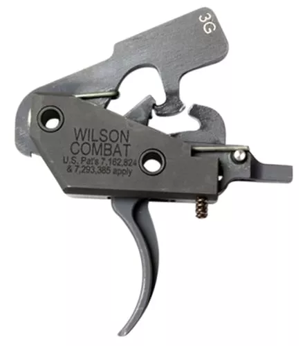 Wilson Combat TRTTU3G Tactical Trigger Unit3-Gun Drop-in Trigger with 3.50-4 lbs Draw Weight & Black Finish for AR-Platform