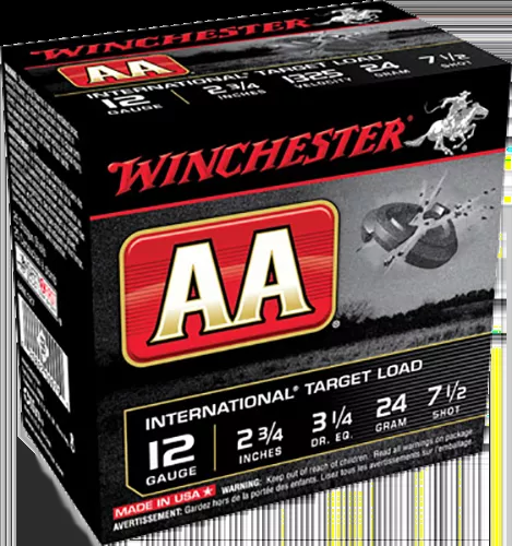 Winchester AA 12GA 2-3/4" 7/8oz #7.5 25rd